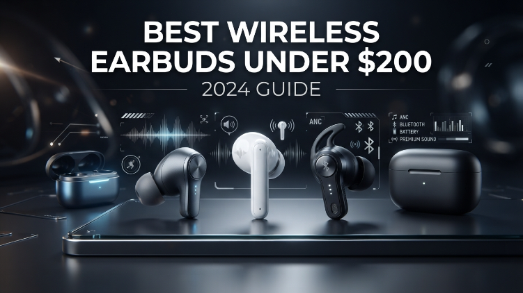 best wireless earbuds under 200 dollars 2024